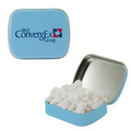 Small Light Blue Mint Tin Filled w/ Sugar Free Mints